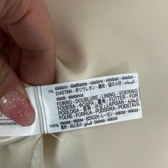 Zara ZW COLLECTION DOUBLE BREASTED JACKET size M NWT - Picture 10 of 13
